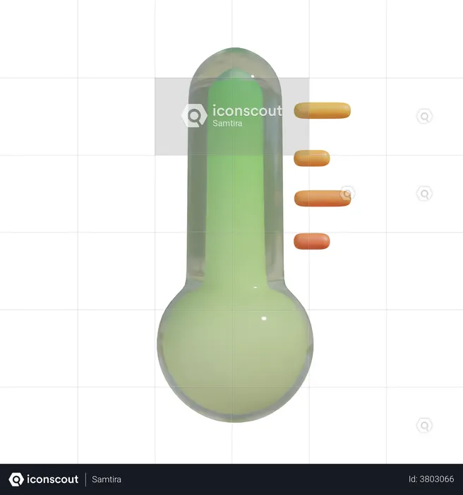 Temperature  3D Icon