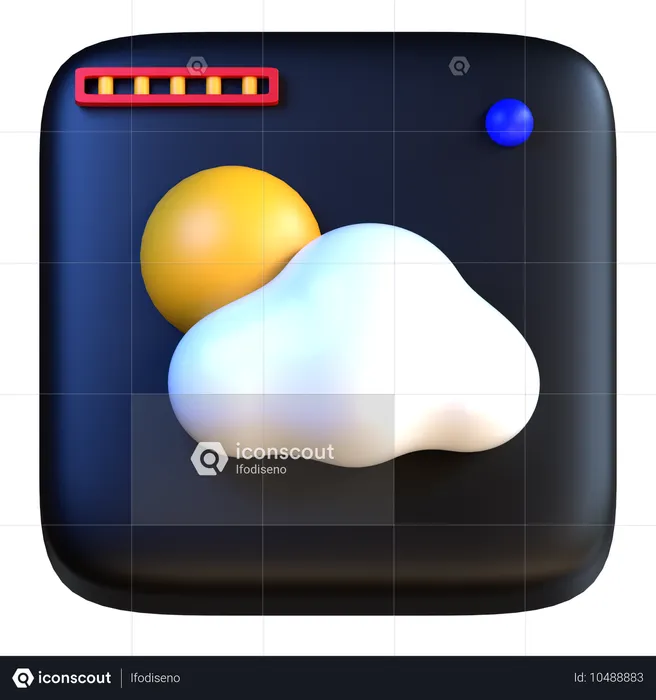 Clima  3D Icon