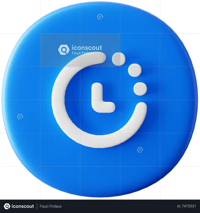 Cronômetro  3D Icon