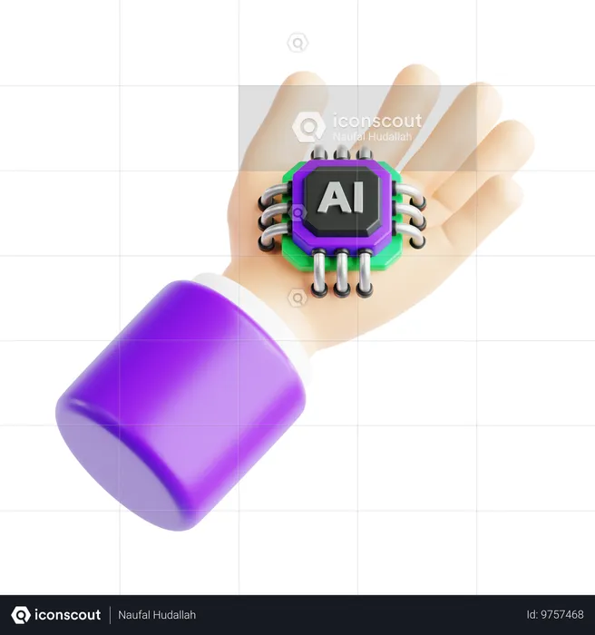 Tienes una mano  3D Icon