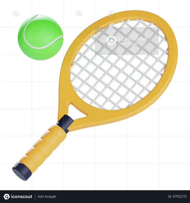 Tenis  3D Icon