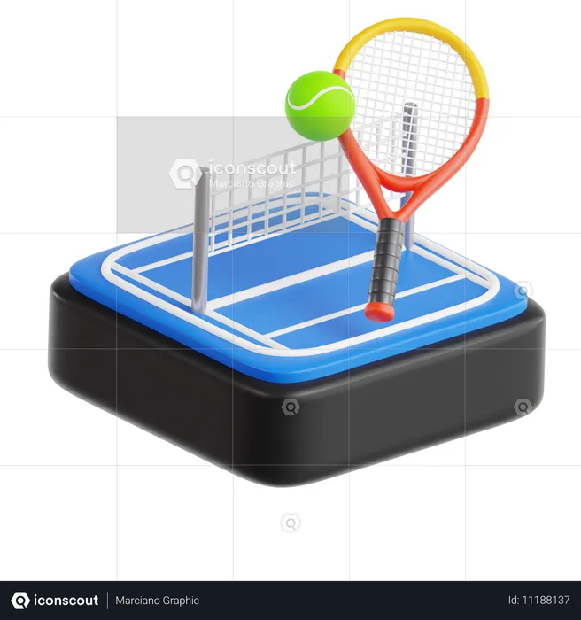 Tenis  3D Icon