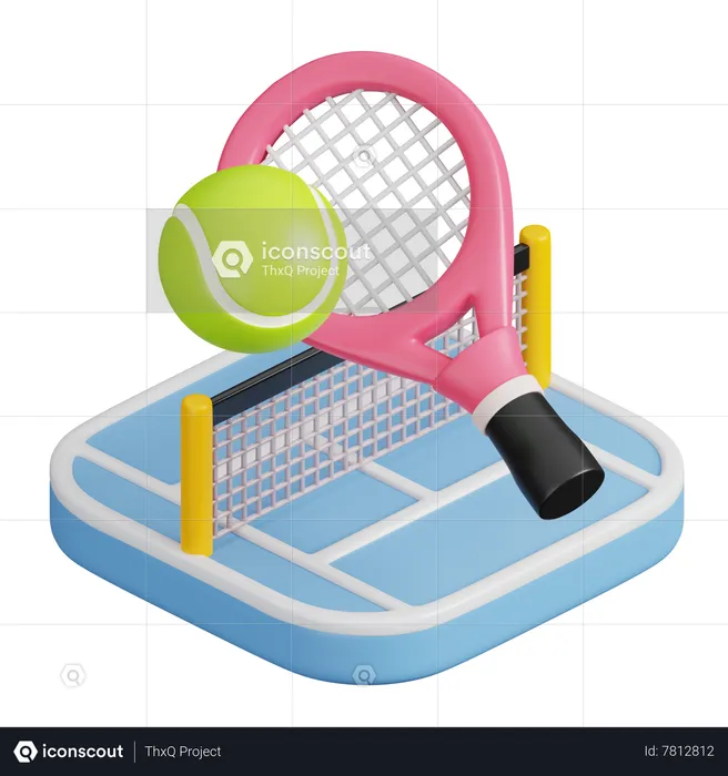 Tenis  3D Icon