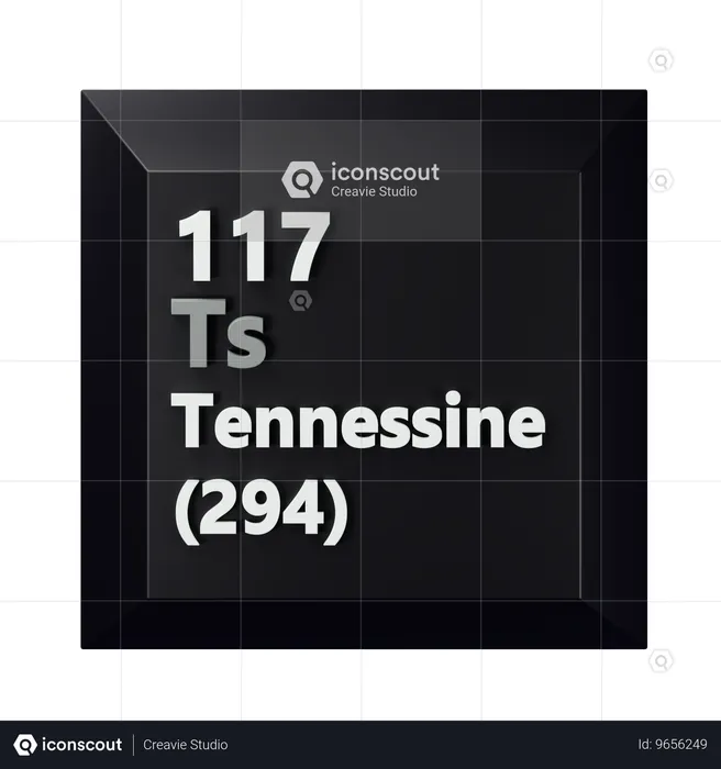 Tennessine  3D Icon