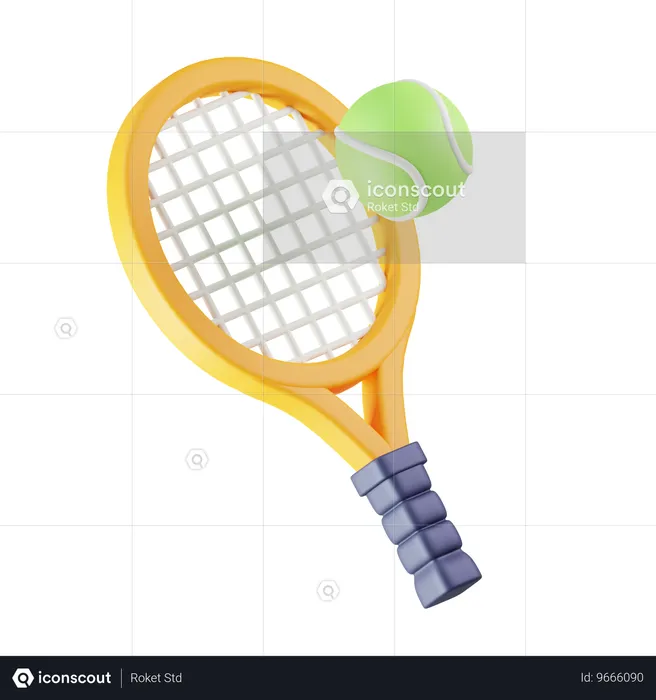 Tennis  3D Icon