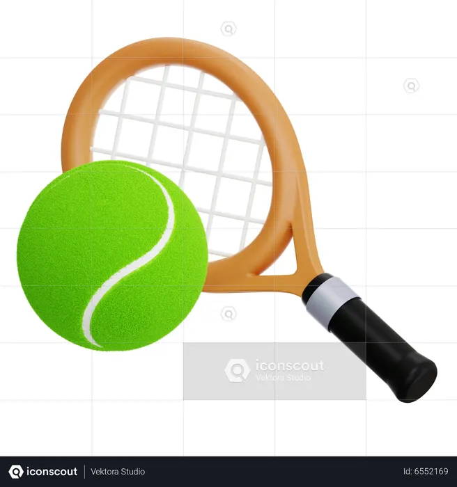 Tennis  3D Icon