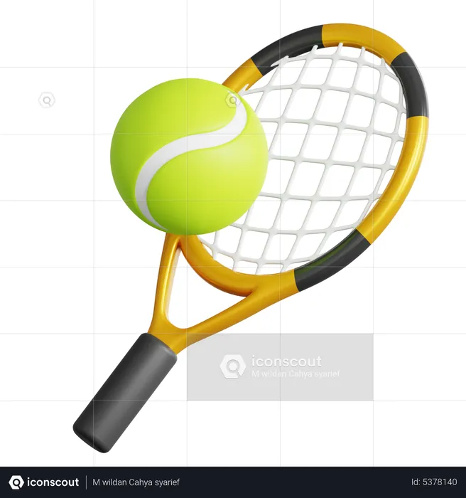 Tennis  3D Icon