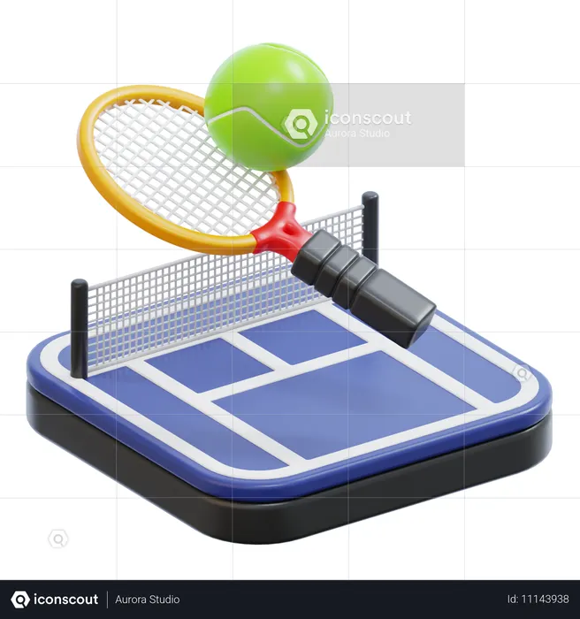 Tennis  3D Icon