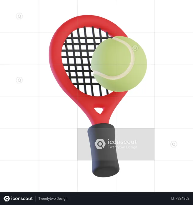 Tennis  3D Icon