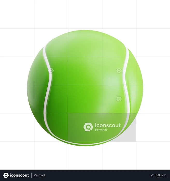 Tennis Ball  3D Icon