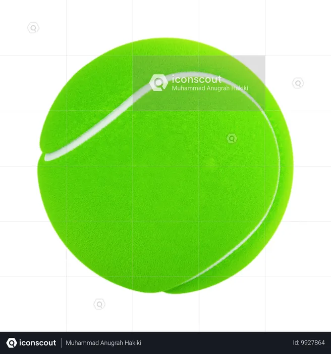 Tennis Ball  3D Icon