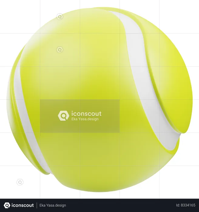 Tennis Ball  3D Icon