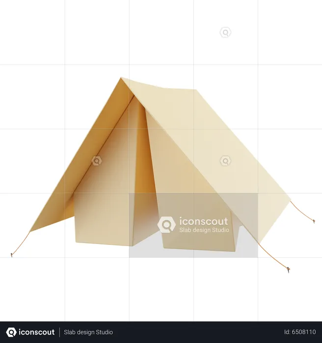 Tent  3D Icon