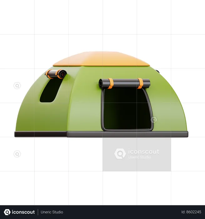 Tent  3D Icon