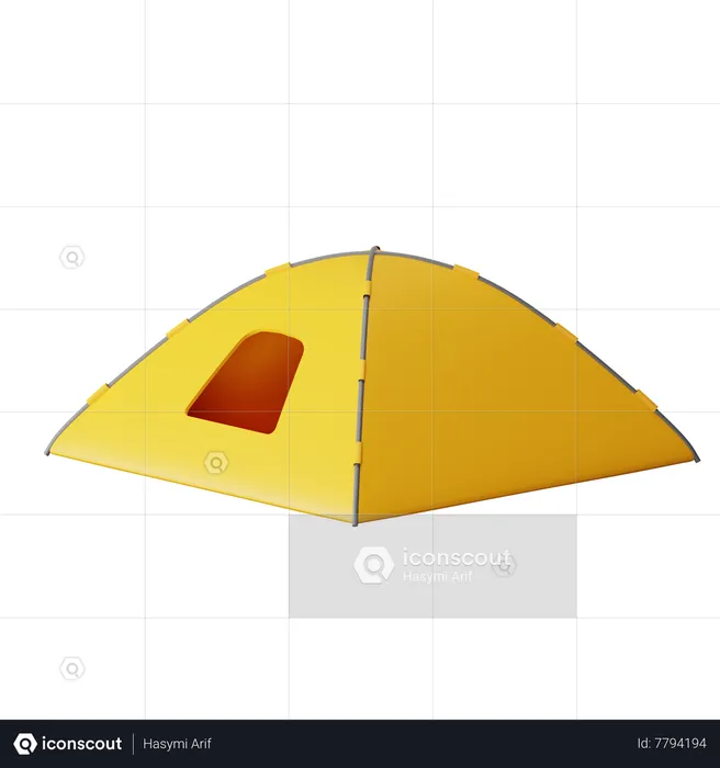 Tent  3D Icon