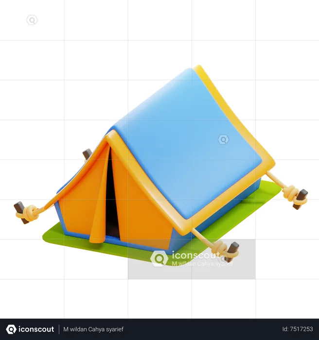 TENT  3D Icon