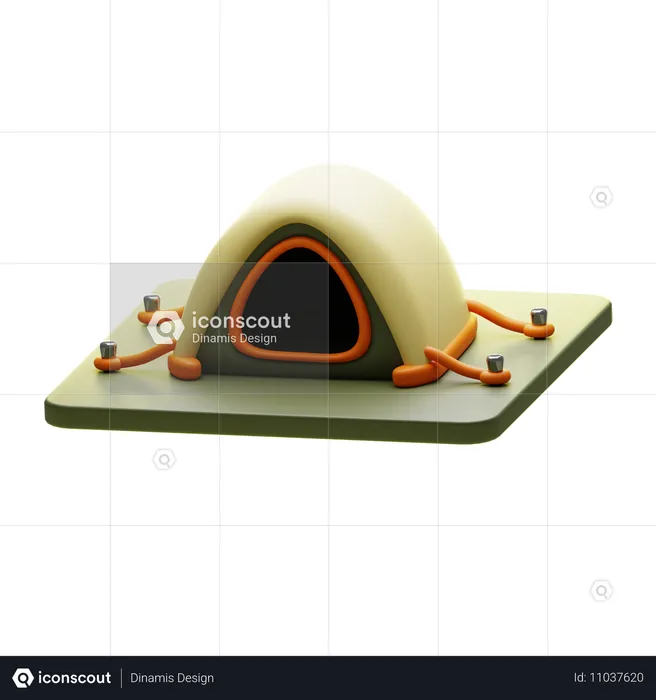 TENT  3D Icon