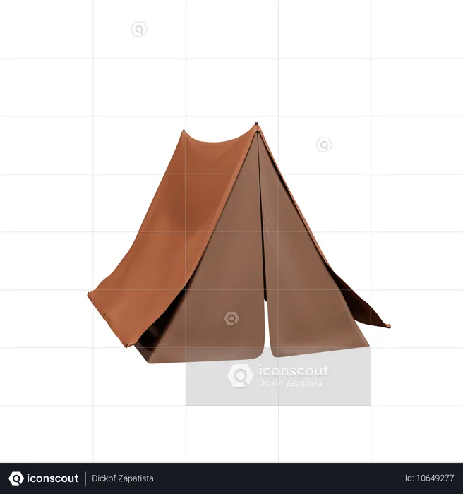 Tent  3D Icon