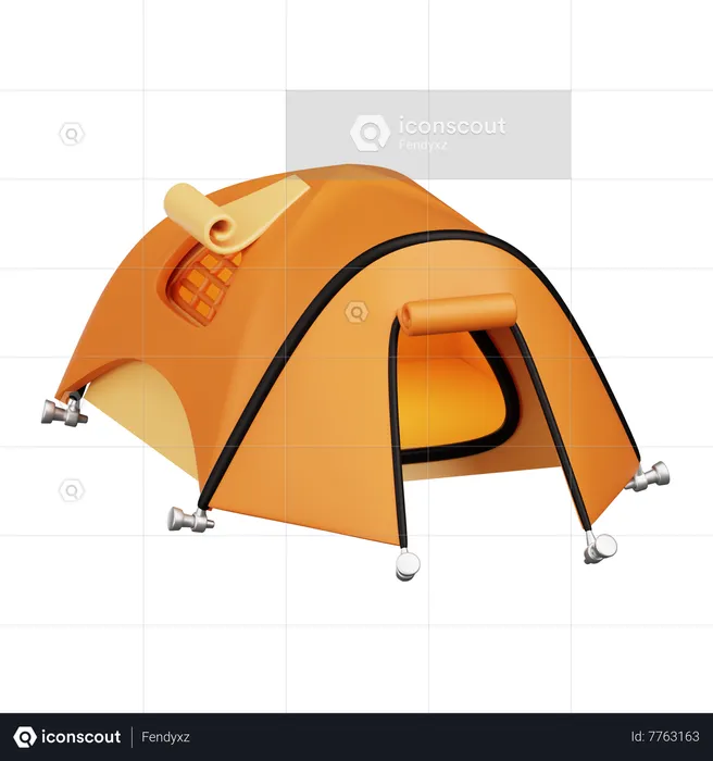 Tent  3D Icon