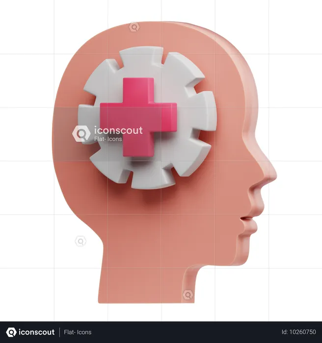 Terapia de conducta cognitiva  3D Icon