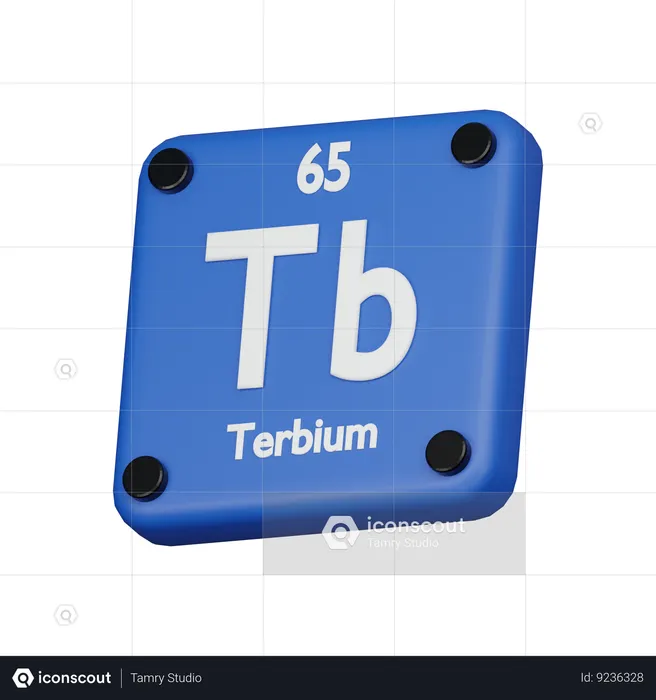 Terbium  3D Icon
