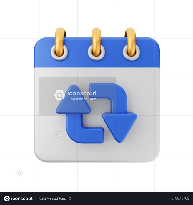 Termin verschieben  3D Icon