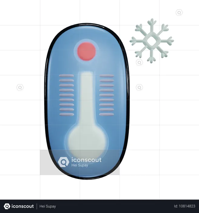 Termometer  3D Icon