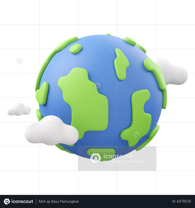 Terre  3D Icon