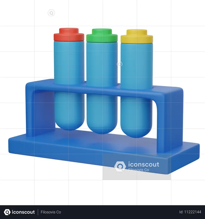 Test Tube  3D Icon