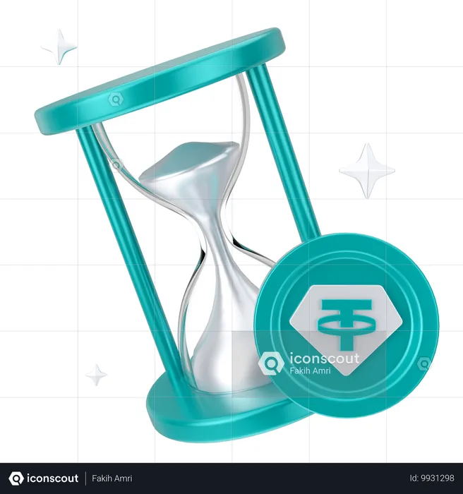 Tether alarm  3D Icon