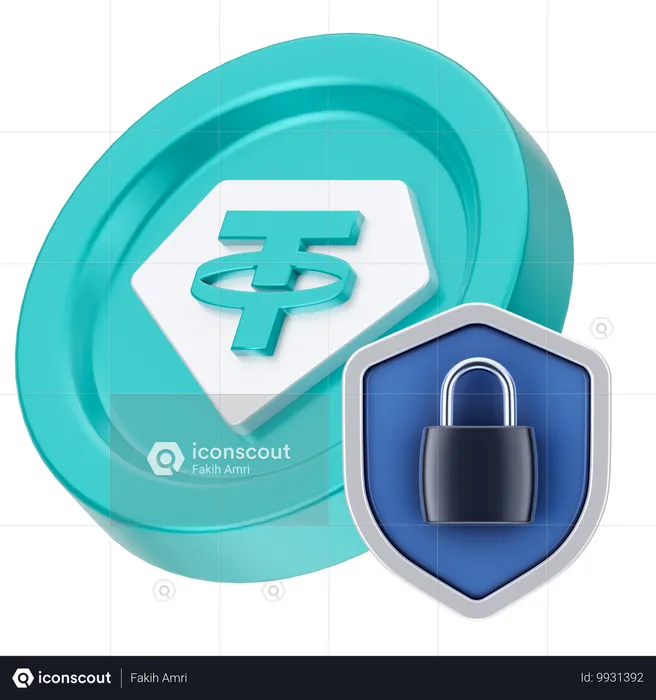 Tether protection  3D Icon