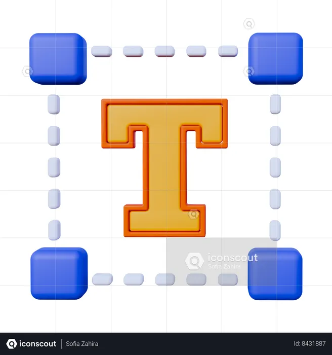 Text Edit  3D Icon