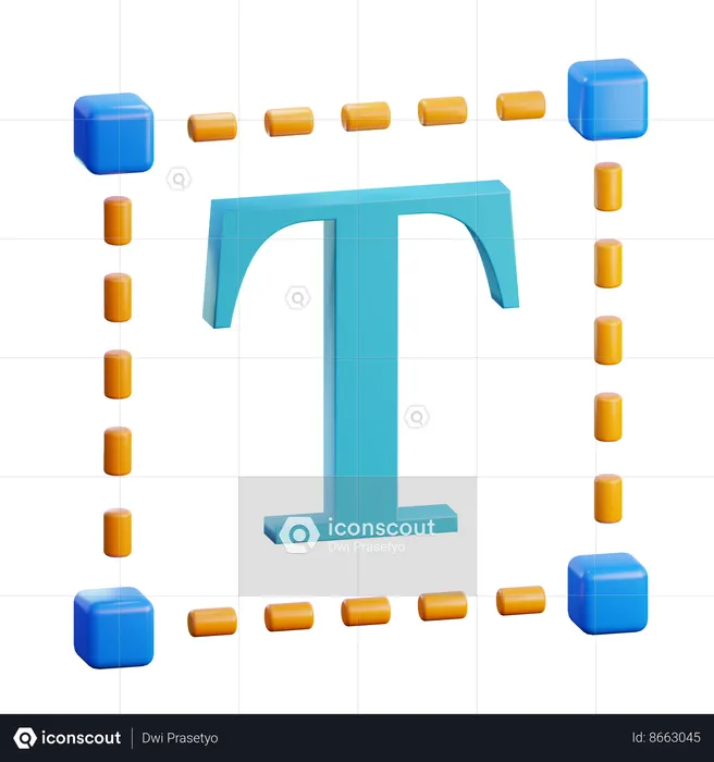 Text Editor  3D Icon