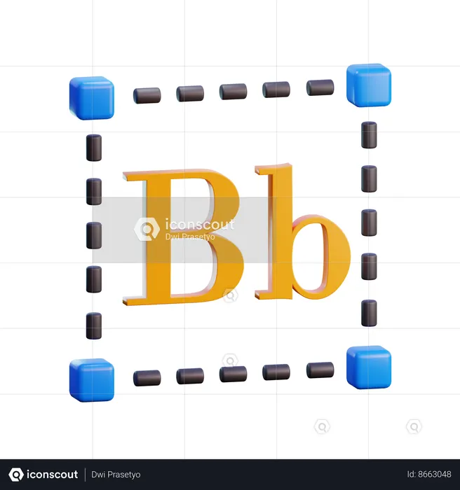 Text Editor  3D Icon