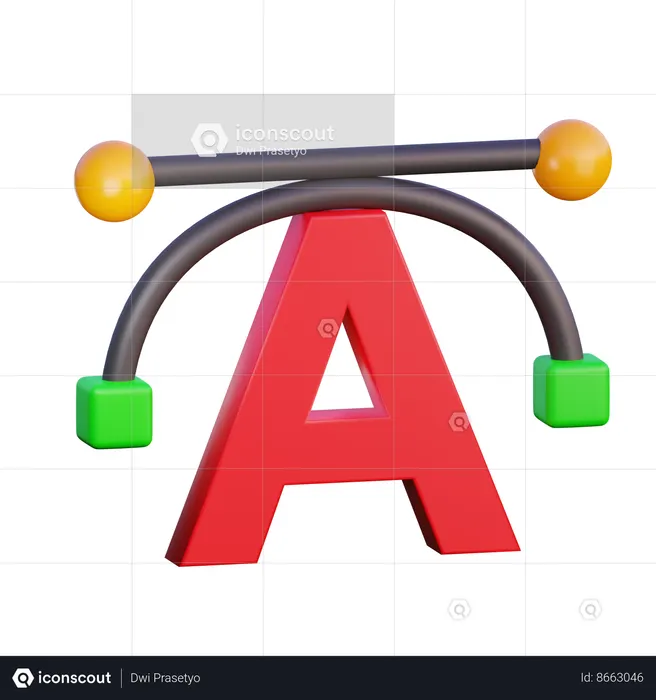 Text Editor  3D Icon