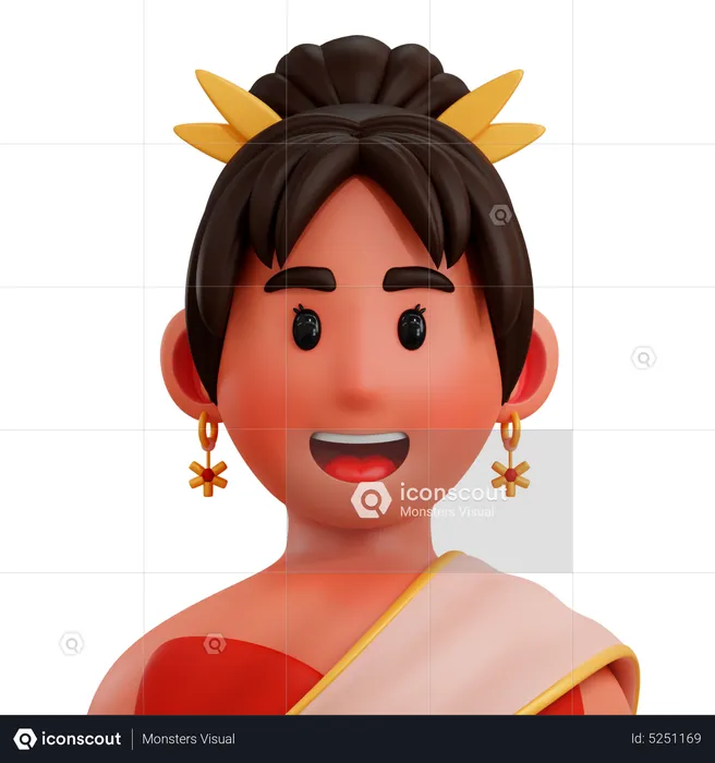 Thai  3D Icon