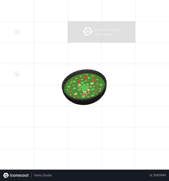Thai seafood sauce  3D Icon