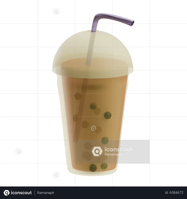 Thai Tea  3D Icon