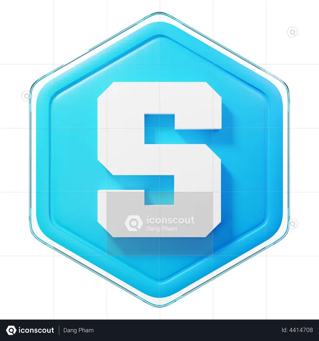 The Sandbox (SAND) Badge  3D Icon