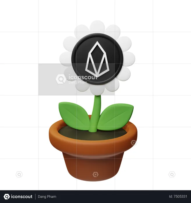 Er kann ihnen Krypto pflanzen  3D Icon