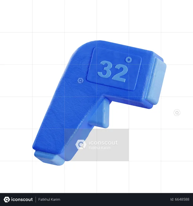 Thermogun  3D Icon