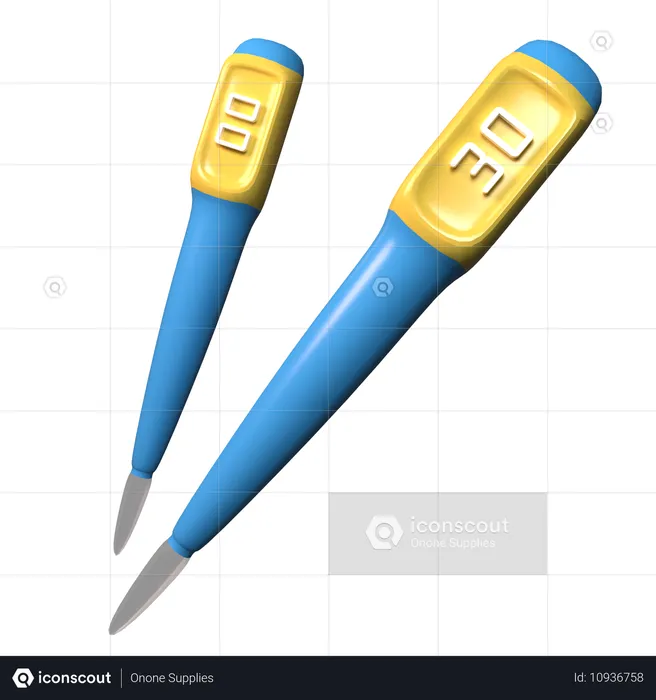 Thermometer  3D Icon