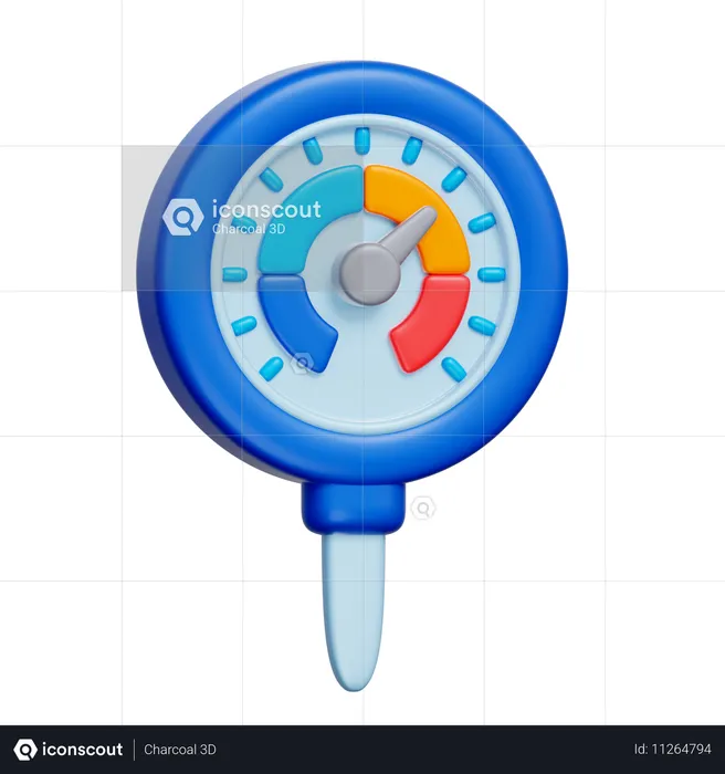 Thermometer  3D Icon