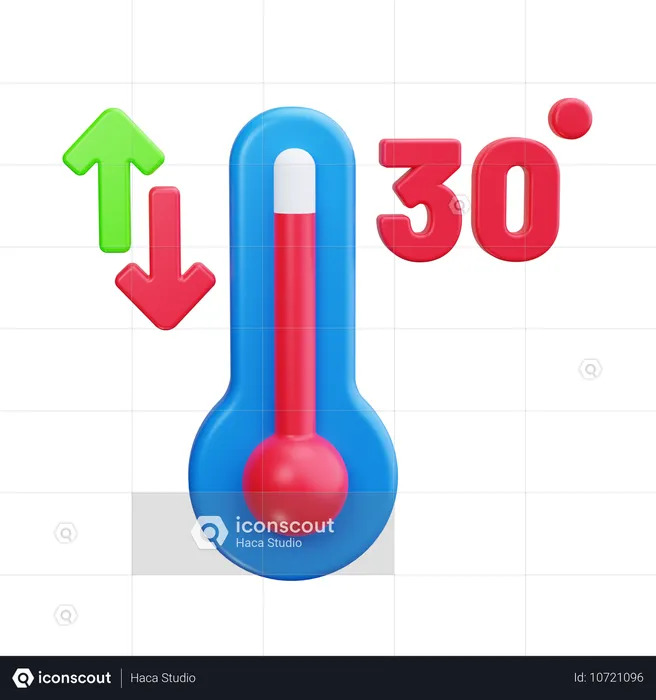 Thermometer  3D Icon