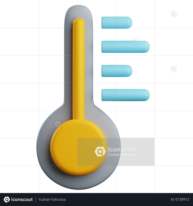 Thermometer  3D Icon