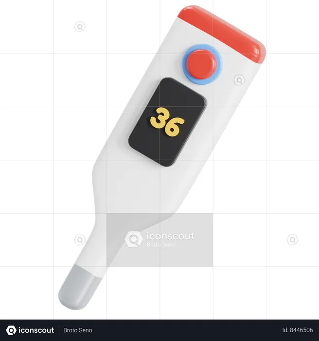 Thermometer  3D Icon