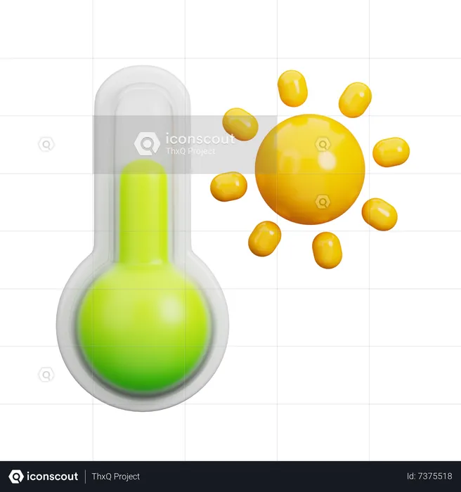 Thermometer  3D Icon