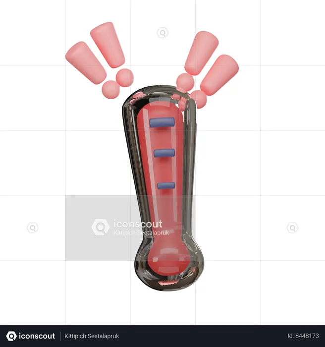 Thermometer  3D Icon