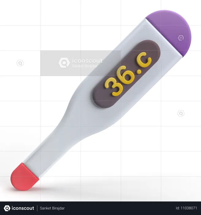 Thermometer  3D Icon