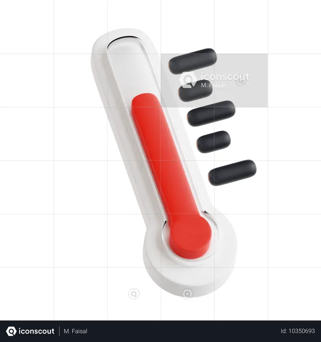 Thermometer  3D Icon